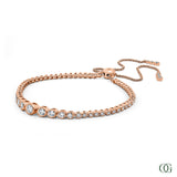 Round Diamond Adjustable Bracelet 1.45 CTW