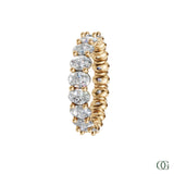 Oval Glow Eternity Band (4.56 CT)