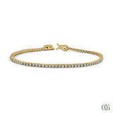 Four Prong Lab Grown Diamond Tennis Bracelet (3 CTW)