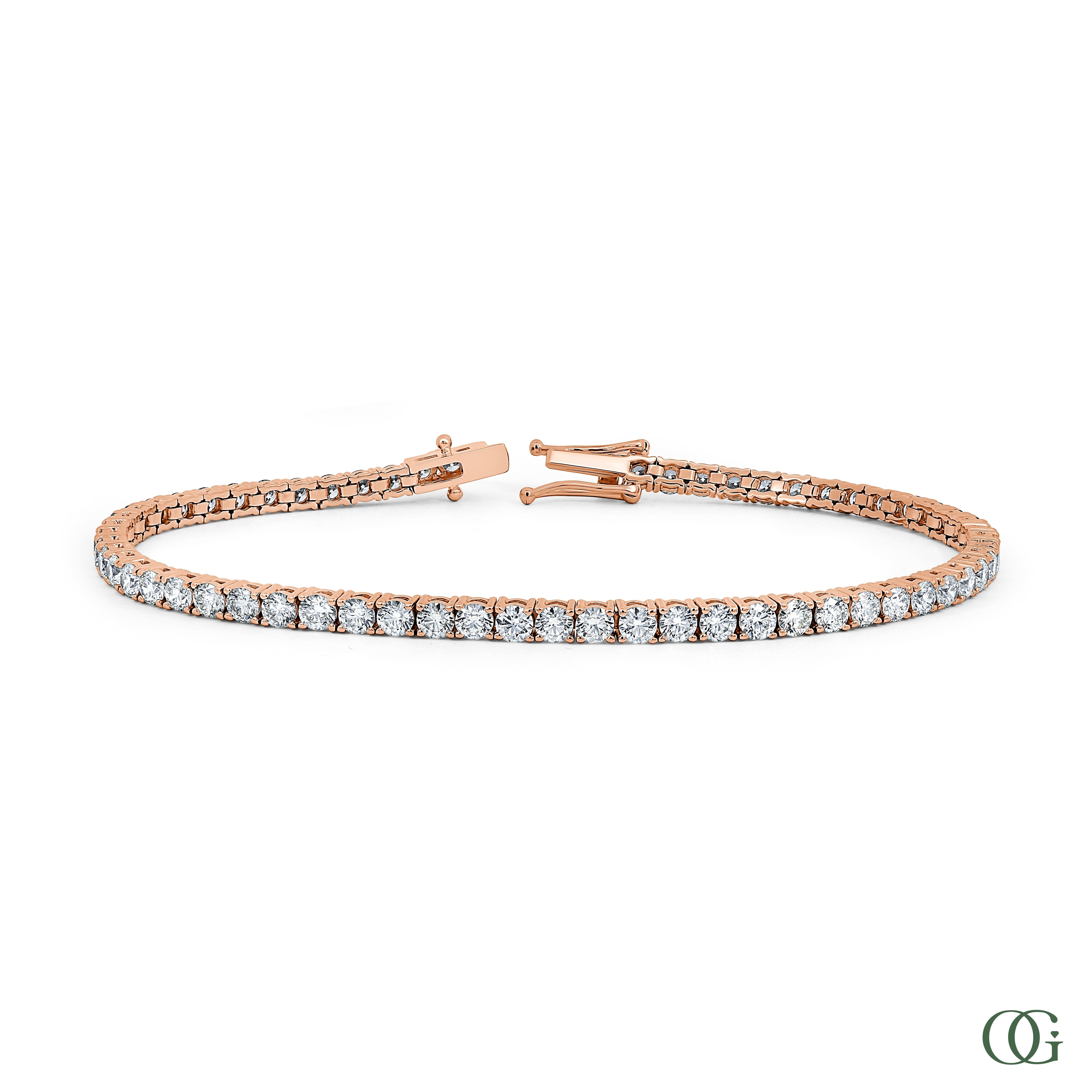 Four Prong Lab Grown Diamond Tennis Bracelet (5 CTW)