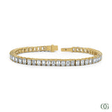 Sparkling Emerald Lab Grown Diamond Tennis Bracelet (13 CTW)