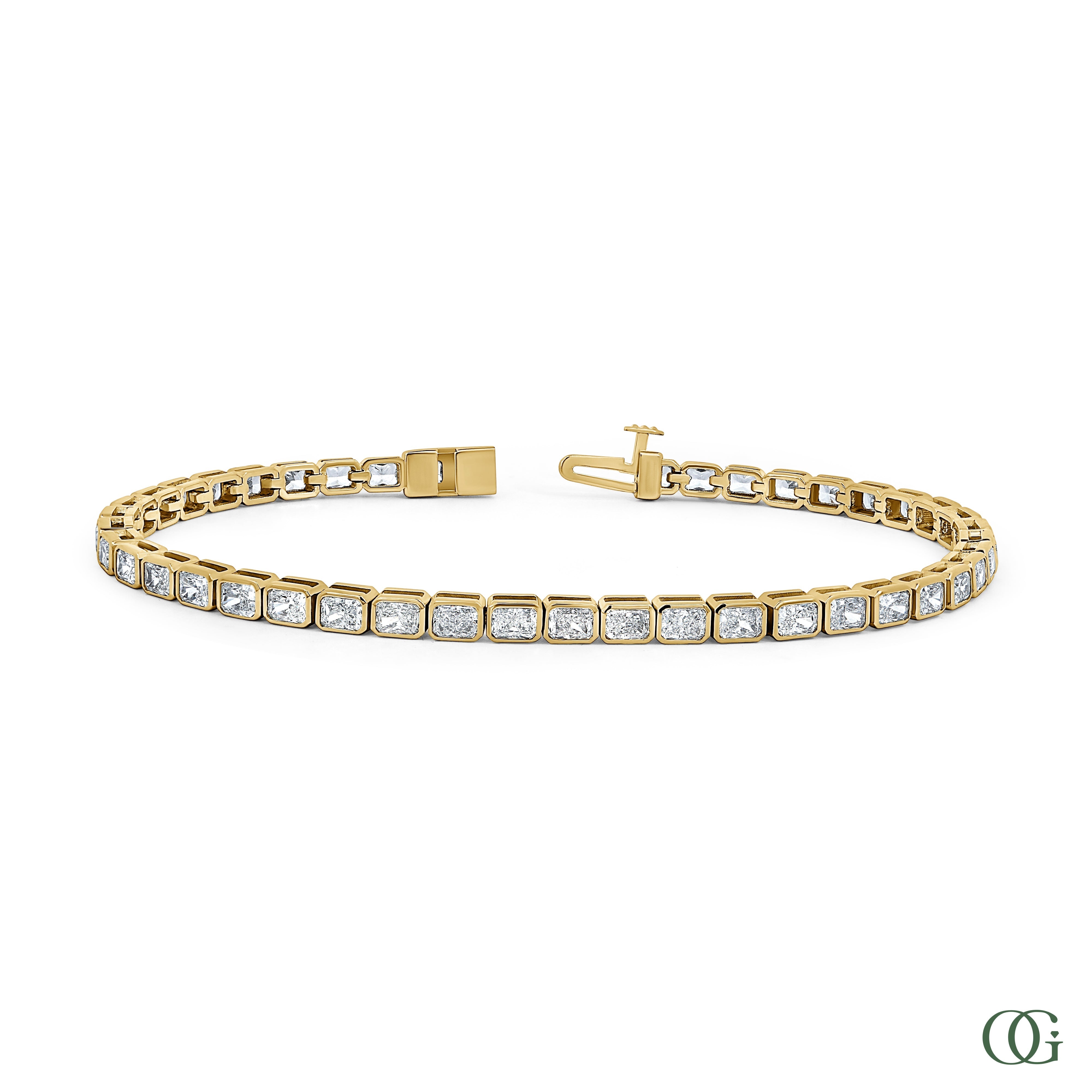 Emerald Lab Grown Diamond Tennis Bracelet (6.25 CTW)